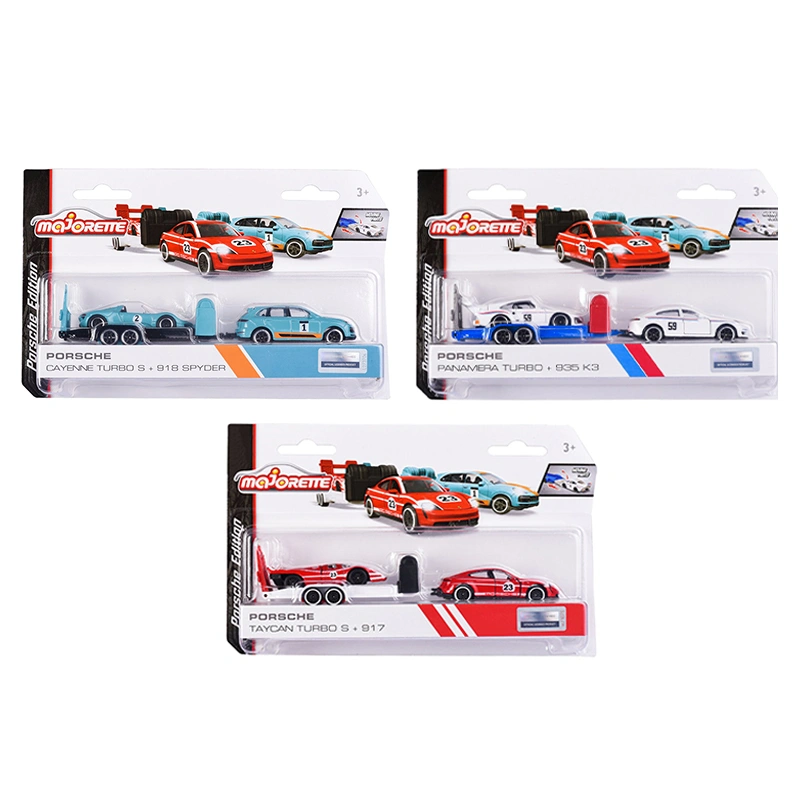 Đồ chơi xe mô hình porsche motorsport race trailer Majorette - Màu ngẫu nhiên 2