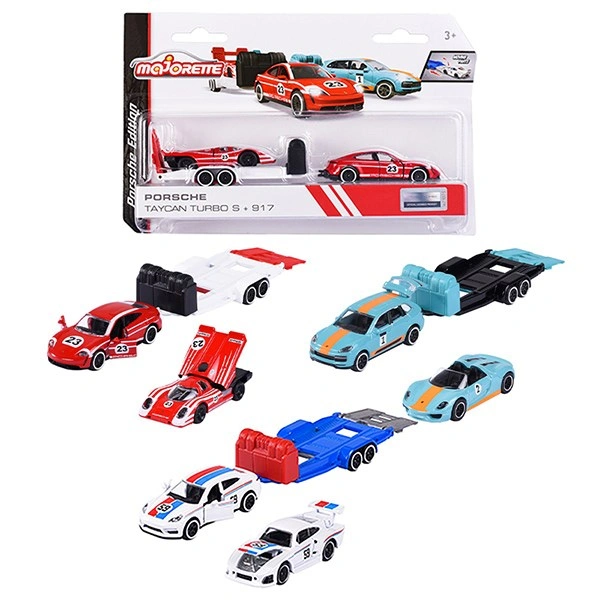 Đồ chơi xe mô hình porsche motorsport race trailer Majorette - Màu ngẫu nhiên 1