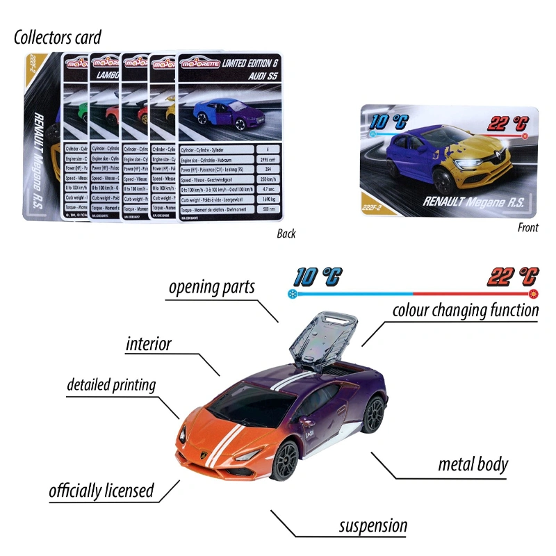 Đồ chơi xe mô hình limited edition 6 Majorette - Màu ngẫu nhiên 11