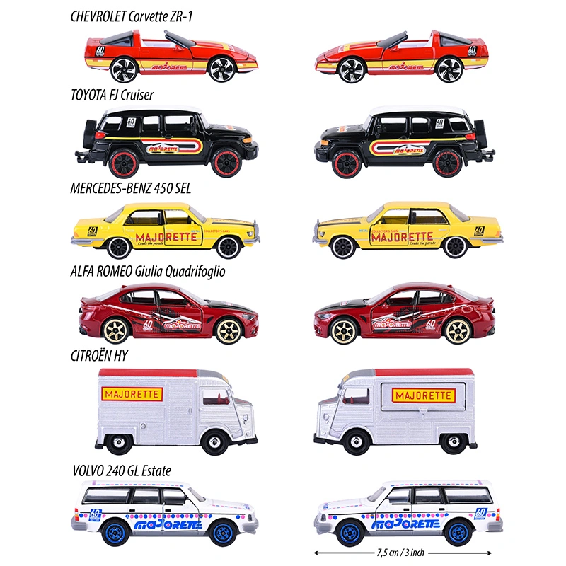 Đồ chơi xe mô hình anniversary edition premium cars Majorette - Màu ngẫu nhiên 5