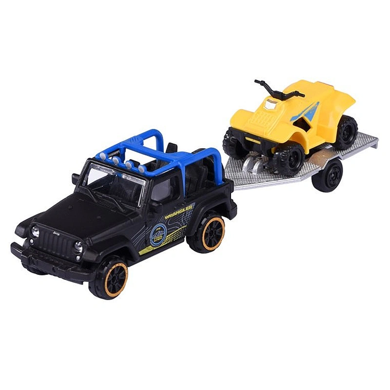 Đồ chơi xe mô hình trailer Majorette - Màu ngẫu nhiên 5