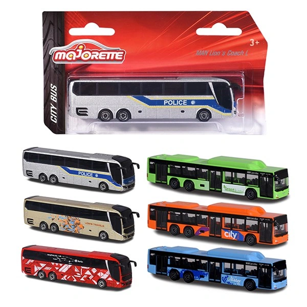 Đồ chơi xe mô hình man city bus Majorette - Màu ngẫu nhiên 1
