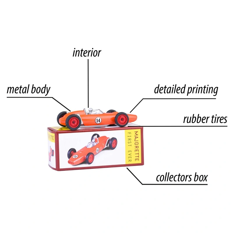Đồ chơi xe mô hình anniversary edition first ever Majorette - Màu ngẫu nhiên 5