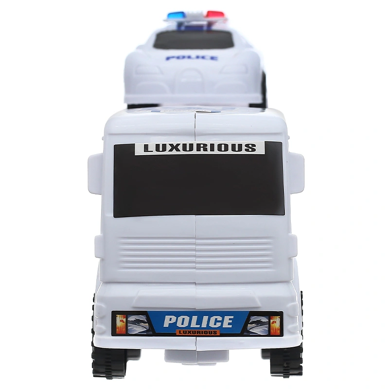 Đồ chơi xe chở xe cảnh sát 3L 3L788-1 9