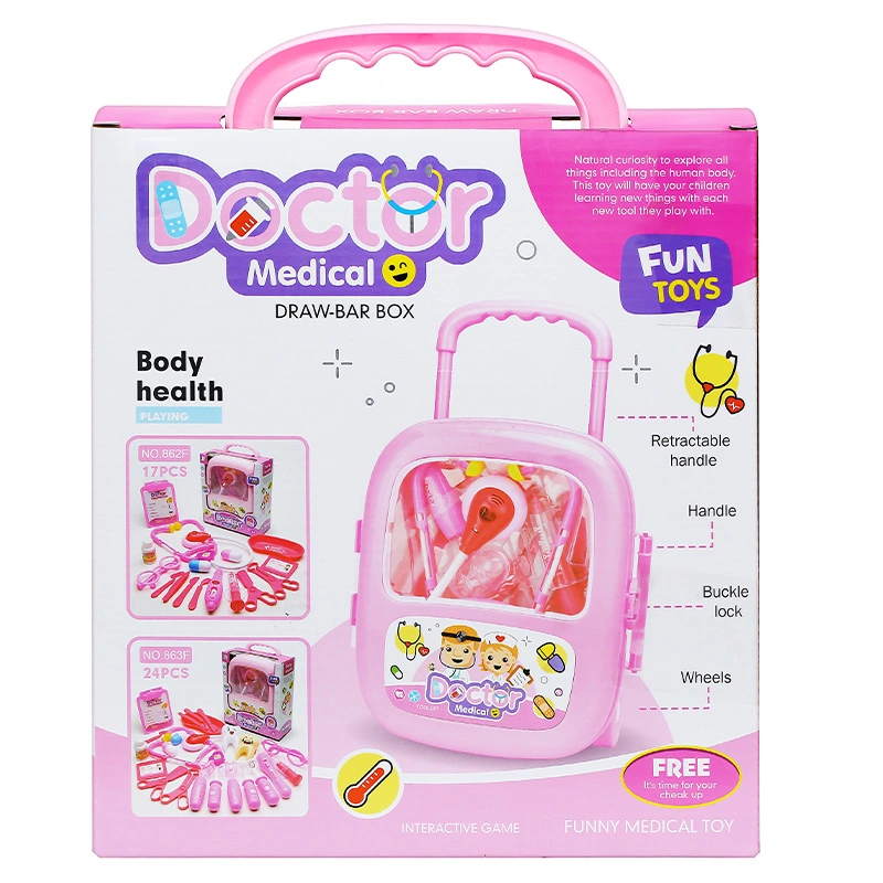 Đồ chơi vali bác sĩ 3L 3L862F (17 chi tiết) 5