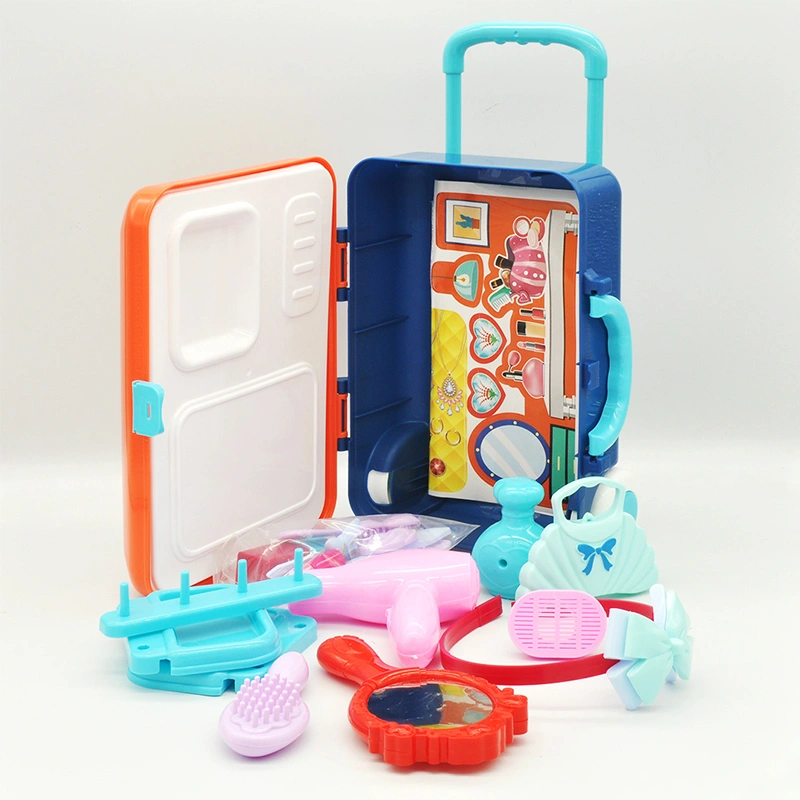 Bộ đồ chơi hộp kéo trang điểm Duka DK81112 (16 chi tiết) 4