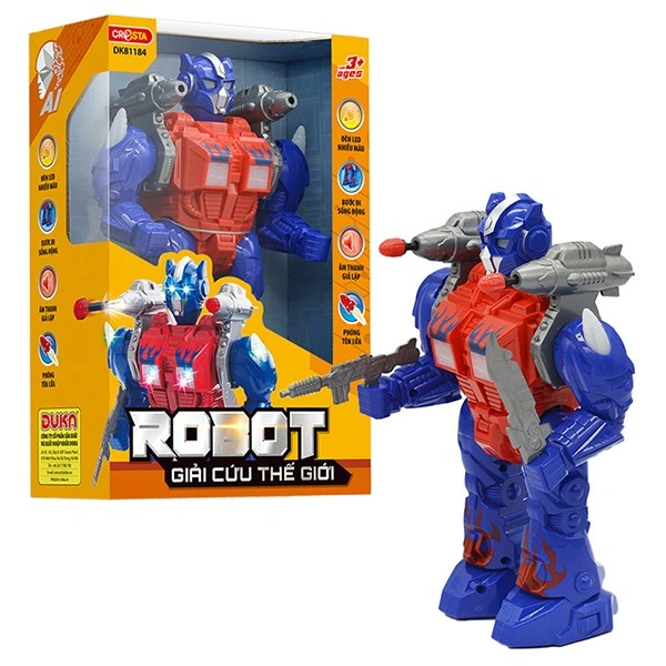 Đồ chơi robot giải cứu thế giới CRESTA DK81184 1