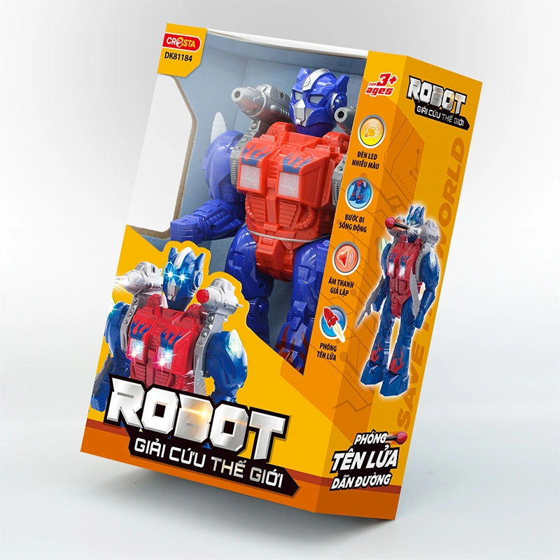 Đồ chơi robot giải cứu thế giới CRESTA DK81184 3