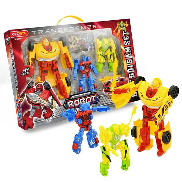 Đồ chơi robot biến hình - biệt đội sấm sét CRESTA DK81193 1