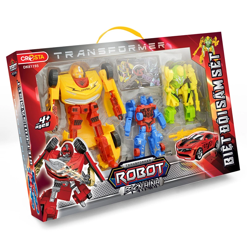 Đồ chơi robot biến hình - biệt đội sấm sét CRESTA DK81193 2