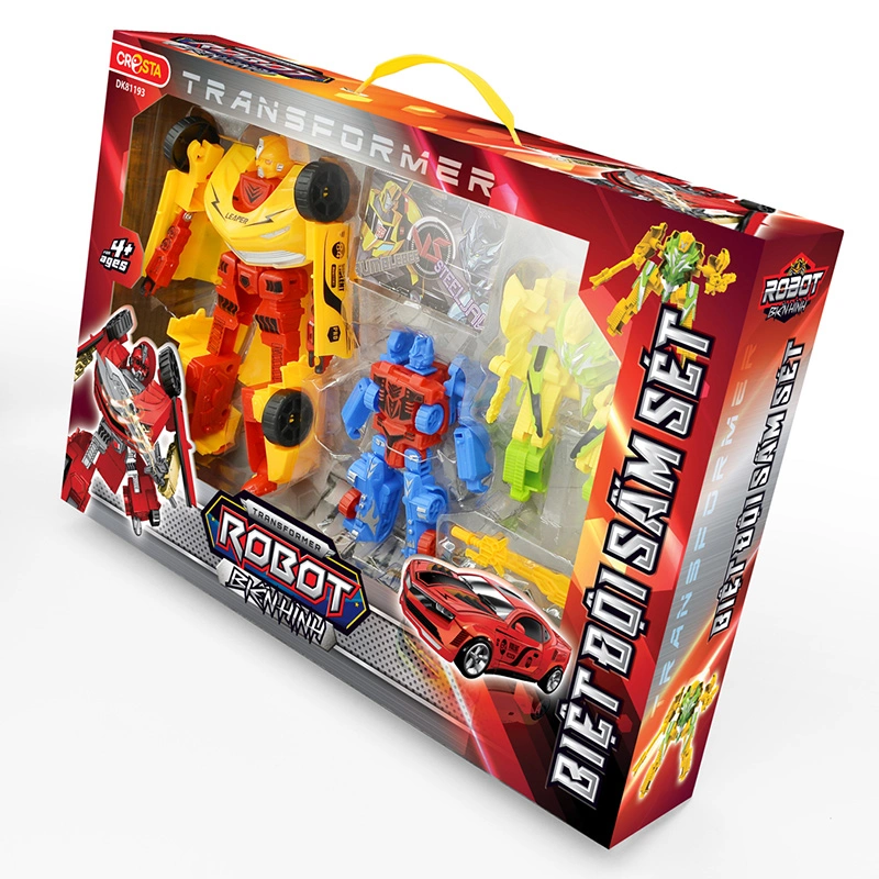 Đồ chơi robot biến hình - biệt đội sấm sét CRESTA DK81193 3
