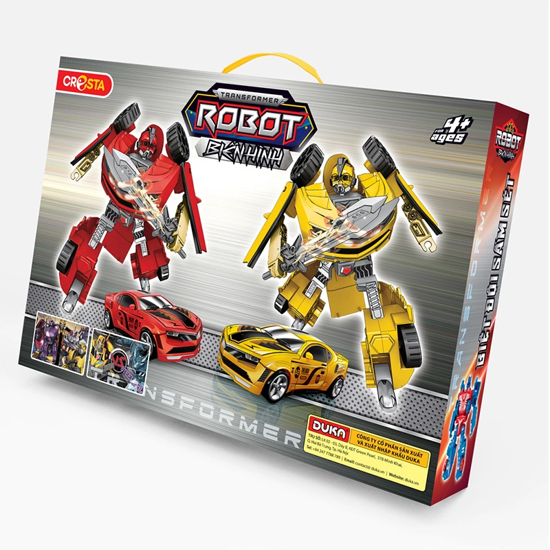 Đồ chơi robot biến hình - biệt đội sấm sét CRESTA DK81193 4