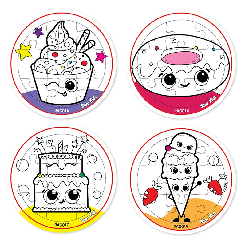 Bộ đồ chơi tranh tô màu lắp ghép Star Kids K-703 - Màu ngẫu nhiên 4
