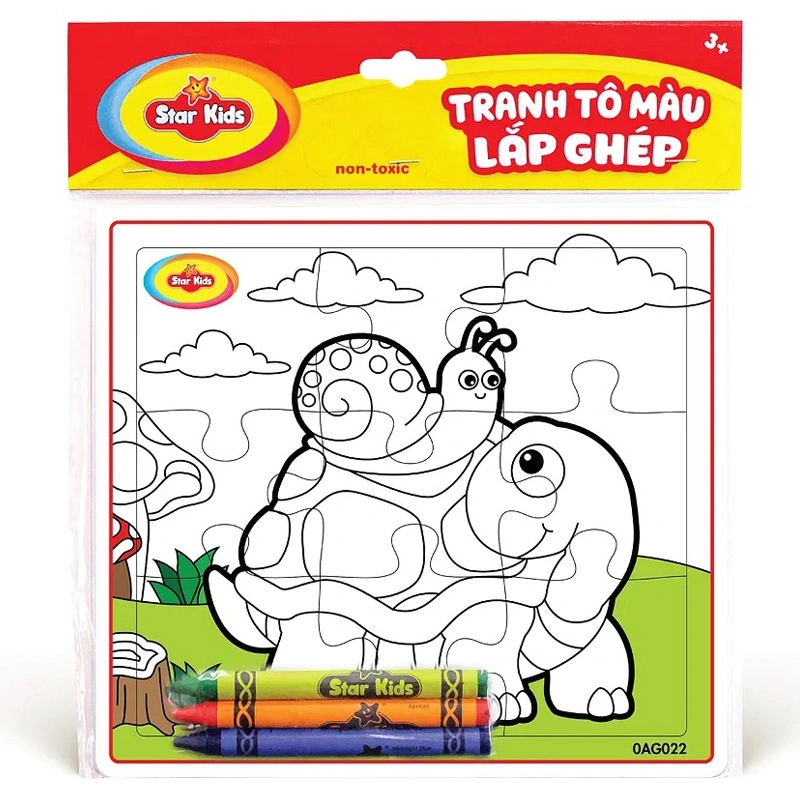 Bộ đồ chơi tranh tô màu lắp ghép Star Kids - Mẫu ngẫu nhiên 3