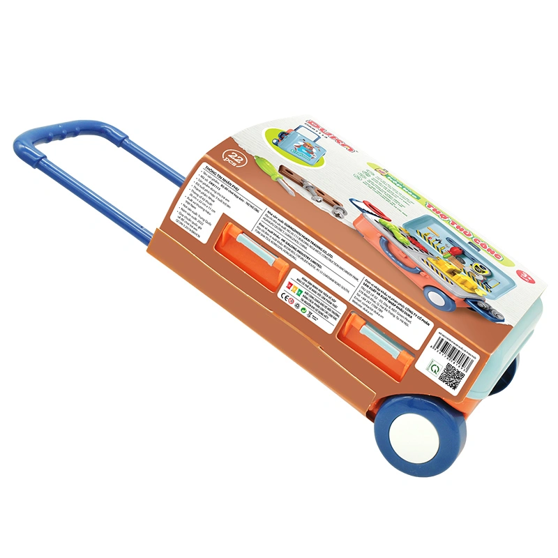 Bộ đồ chơi hộp kéo thợ thủ công Duka DK81113 (22 chi tiết) 3