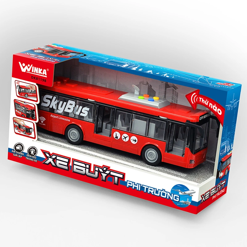 Đồ chơi xe buýt phi trường WINKA DK81198 5