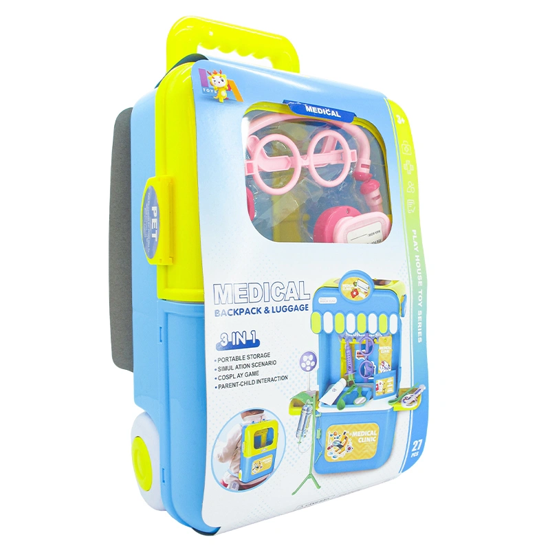 Đồ chơi vali kéo đựng dụng cụ bác sĩ LATOYS LA5568A-7 (27 chi tiết) 2