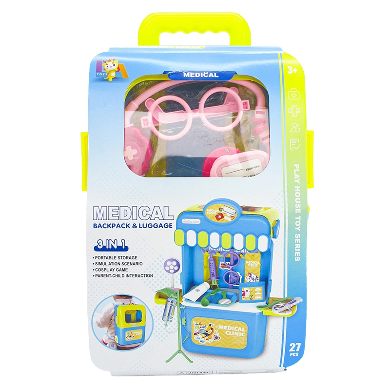 Đồ chơi vali kéo đựng dụng cụ bác sĩ LATOYS LA5568A-7 (27 chi tiết) 4