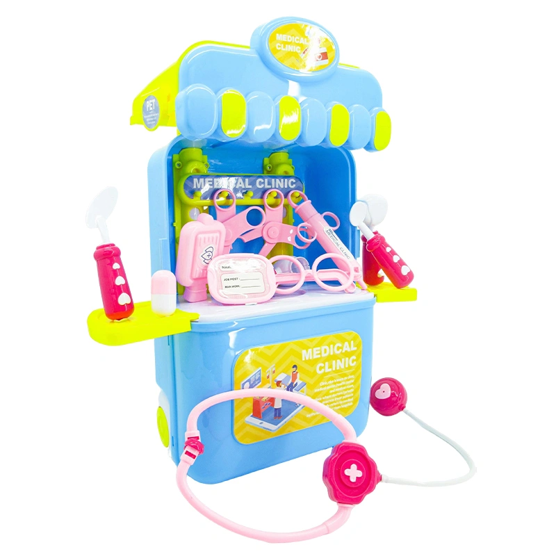 Đồ chơi vali kéo đựng dụng cụ bác sĩ LATOYS LA5568A-7 (27 chi tiết) 5