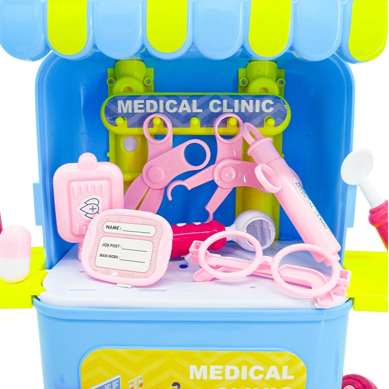 Đồ chơi vali kéo đựng dụng cụ bác sĩ LATOYS LA5568A-7 (27 chi tiết) 6