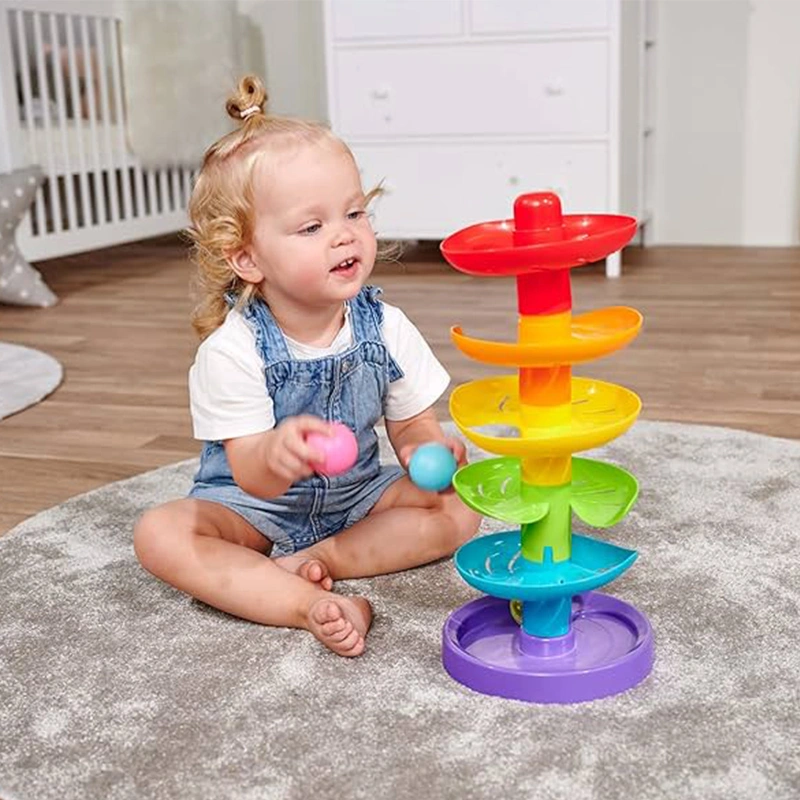 Đồ chơi cầu vồng xoáy ốc ABC 4