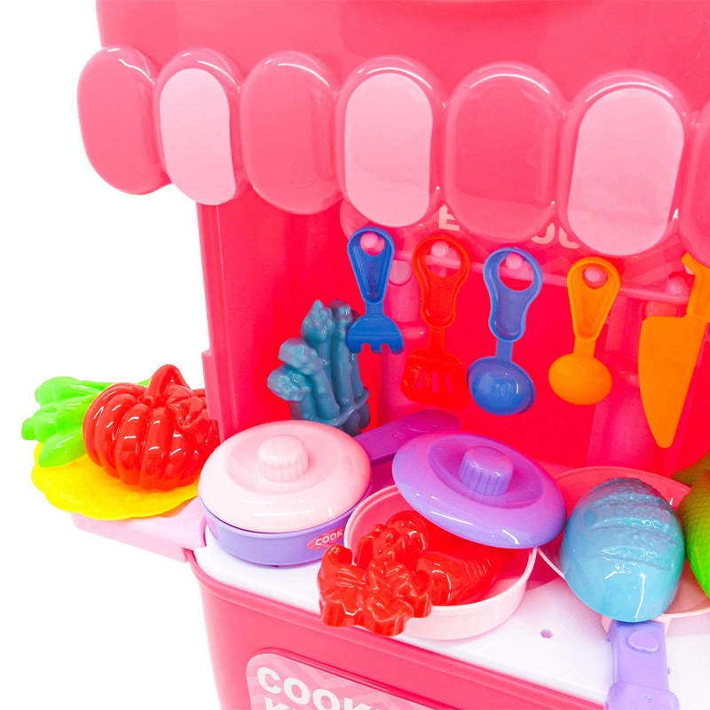 Đồ chơi vali kéo đựng dụng cụ nhà bếp LATOYS LA5568B-7 (21 chi tiết) 10