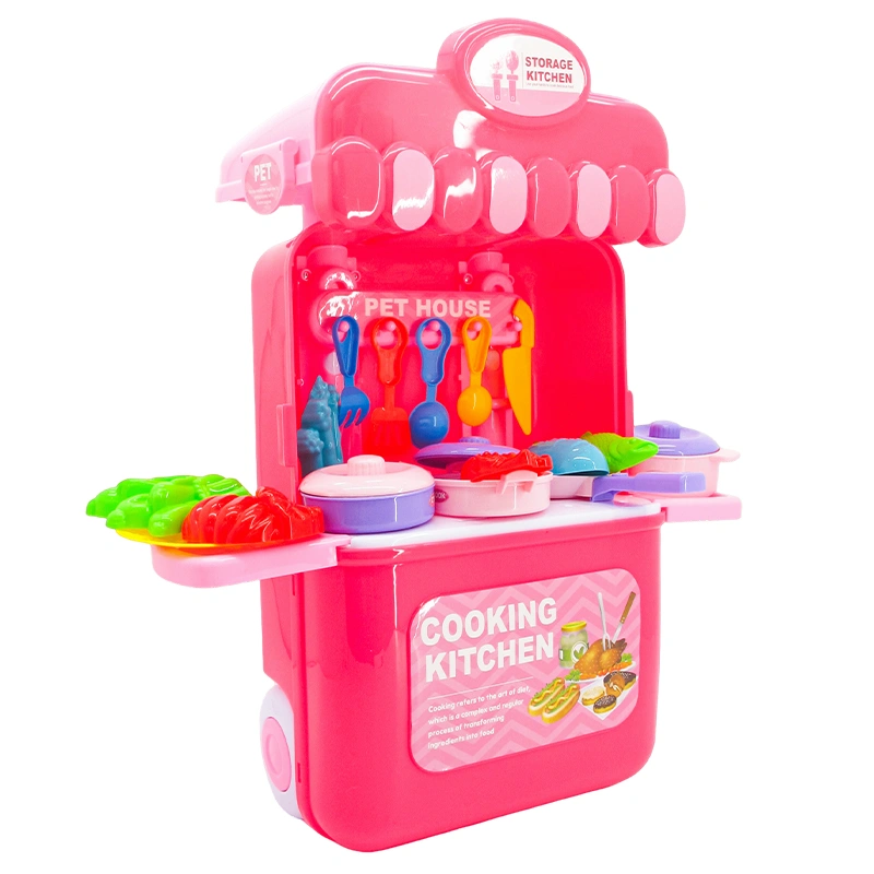 Đồ chơi vali kéo đựng dụng cụ nhà bếp LATOYS LA5568B-7 (21 chi tiết) 6