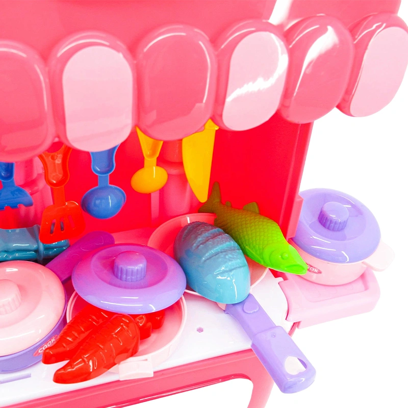 Đồ chơi vali kéo đựng dụng cụ nhà bếp LATOYS LA5568B-7 (21 chi tiết) 9