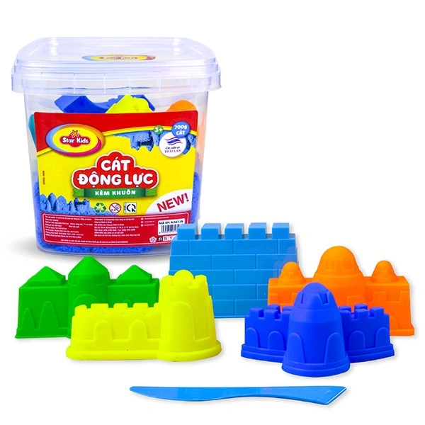 Bộ đồ chơi cát động lực 700g và khuôn Star Kids K-341/1 - Màu tự nhiên 6