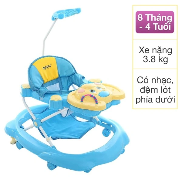 Xe tập đi con voi Autoru - Màu ngẫu nhiên (8 tháng - 4 tuổi) 1