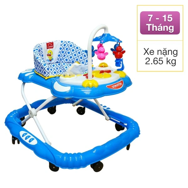 Xe tập đi L4 chú vịt con không nhạc Vinatoy M1846A-XTĐ - Màu ngẫu nhiên (7 - 15 tháng) 1