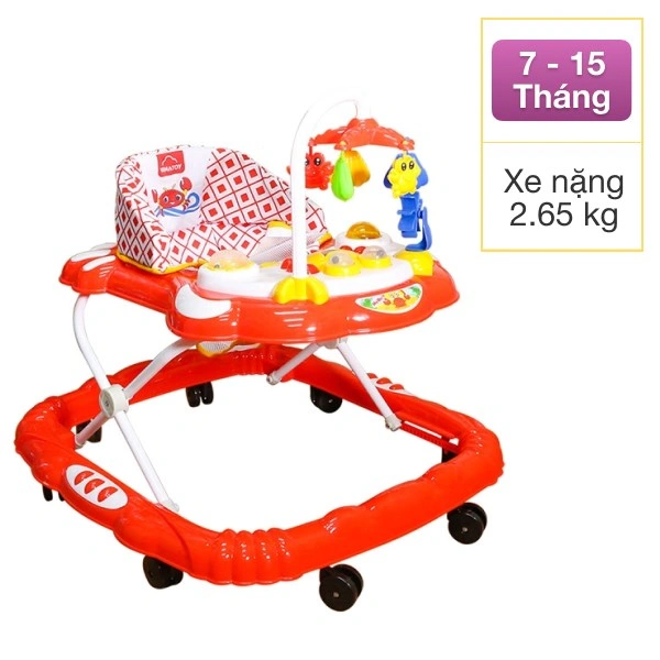 Xe tập đi L4 con cua có nhạc Vinatoy M1839A-XTĐ - Màu ngẫu nhiên (7 - 15 tháng) 3