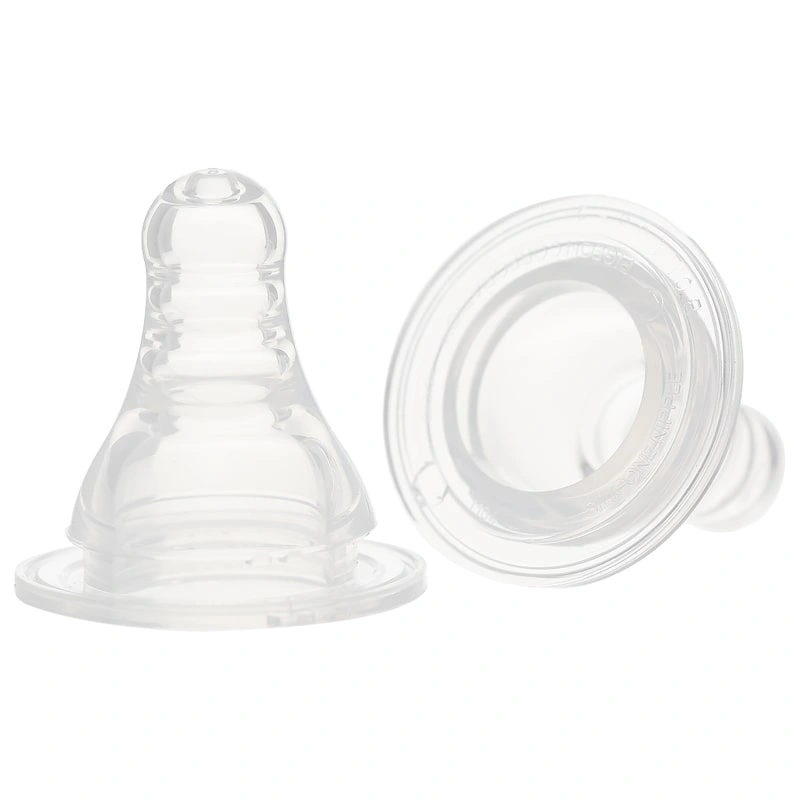 Bộ 2 núm ti Pigeon siêu mềm cổ hẹp size Y (6 - 9 tháng) 16