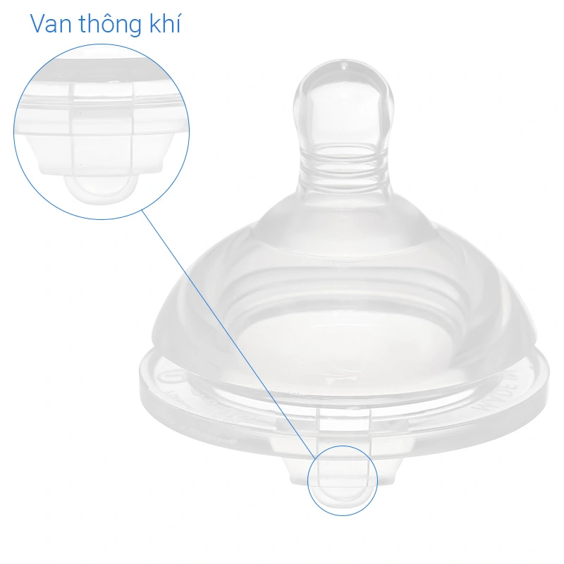 Bộ 2 núm ti Pur Milk Safe 9823 cổ rộng size L (từ 6 tháng) 7