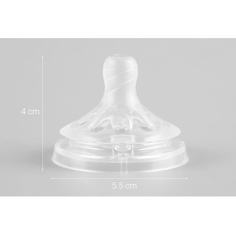 Bộ 2 núm ti Philips Avent SCF653/23 cổ rộng size 3 (3 - 6 tháng) 7