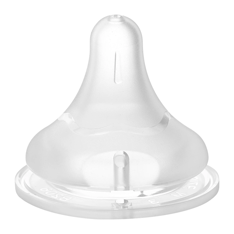 Bộ 2 núm ti Pigeon siêu mềm Plus WN3 cổ rộng size M (3 - 6 tháng) 5