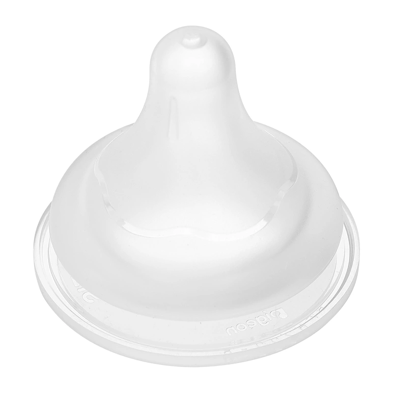 Bộ 2 núm ti Pigeon siêu mềm Plus WN3 cổ rộng size M (3 - 6 tháng) 6