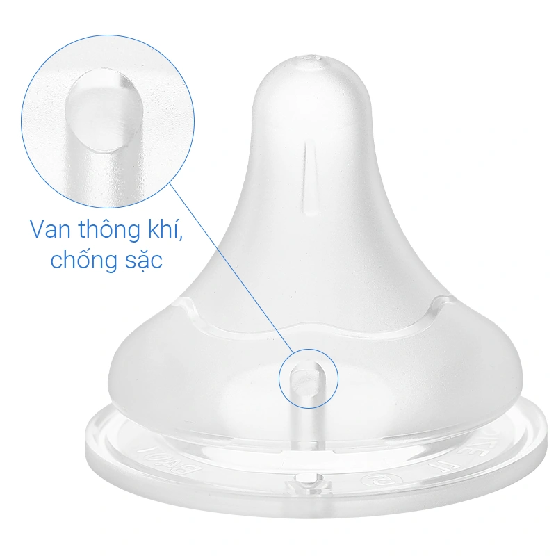 Bộ 2 núm ti Pigeon siêu mềm Plus WN3 cổ rộng size LL (9 - 15 tháng) 7