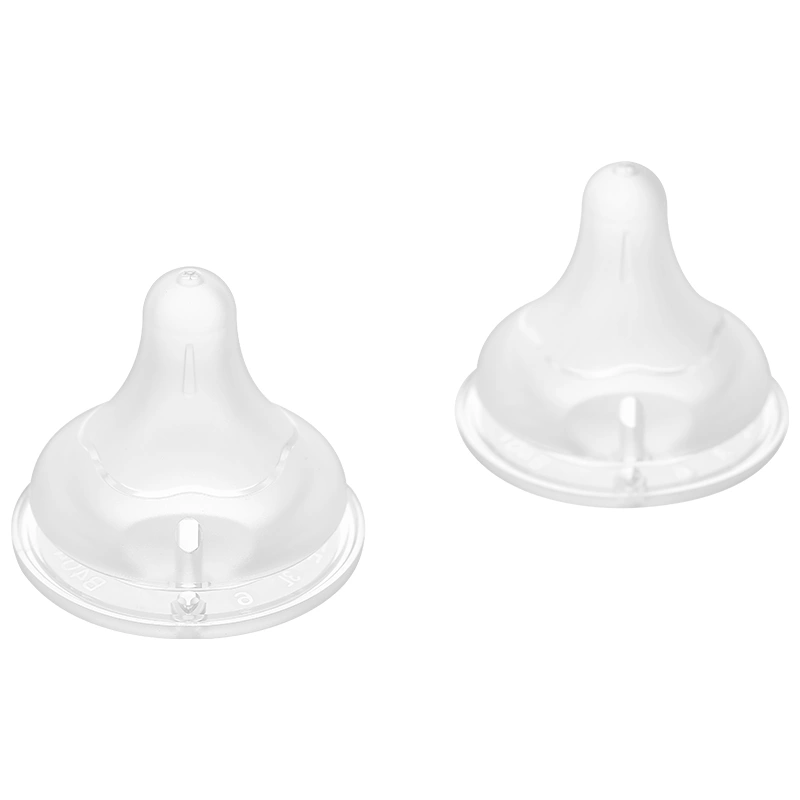 Bộ 2 núm ti Pigeon siêu mềm Plus WN3 cổ rộng size LLL (từ 15 tháng) 4