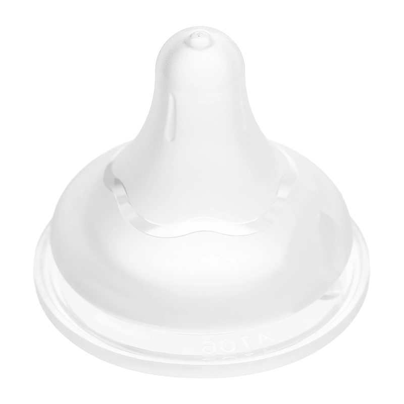 Bộ 2 núm ti Pigeon siêu mềm Plus WN3 cổ rộng phiên bản Nhật size S (1 - 3 tháng) 6