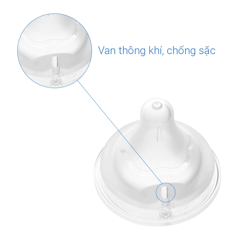 Bộ 2 núm ti Pigeon siêu mềm Plus WN3 cổ rộng phiên bản Nhật size S (1 - 3 tháng) 41