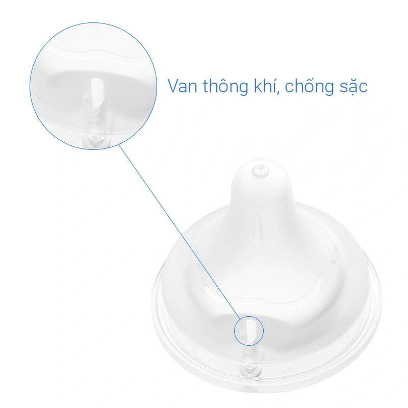 Bộ 2 núm ti Pigeon siêu mềm Plus WN3 cổ rộng phiên bản Nhật size LLL (từ 15 tháng) 8