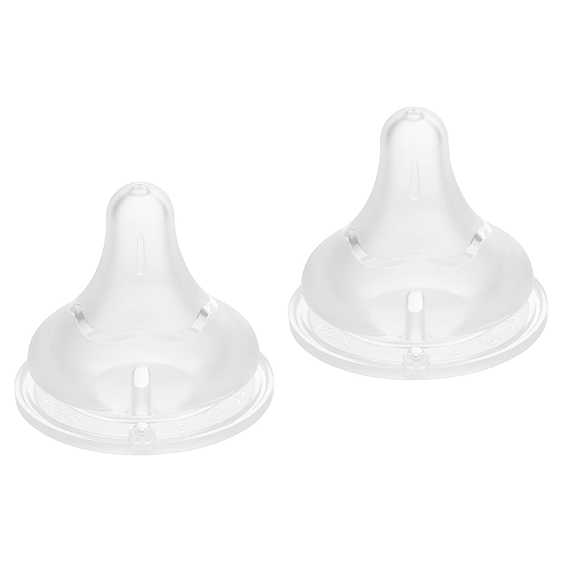 Bộ 2 núm ti Pigeon siêu mềm Plus WN3 cổ rộng size M (3 - 6 tháng) 11