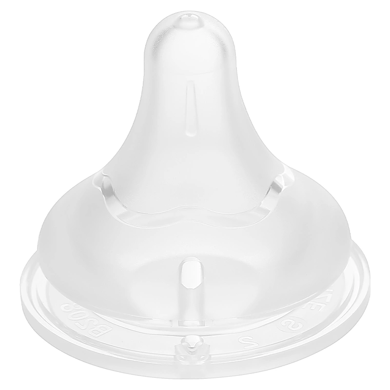 Bộ 2 núm ti Pigeon siêu mềm Plus WN3 cổ rộng size M (3 - 6 tháng) 12