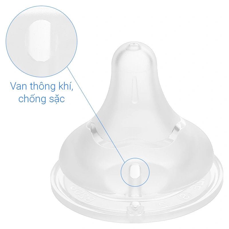 Bộ 2 núm ti Pigeon siêu mềm Plus WN3 cổ rộng size M (3 - 6 tháng) 14