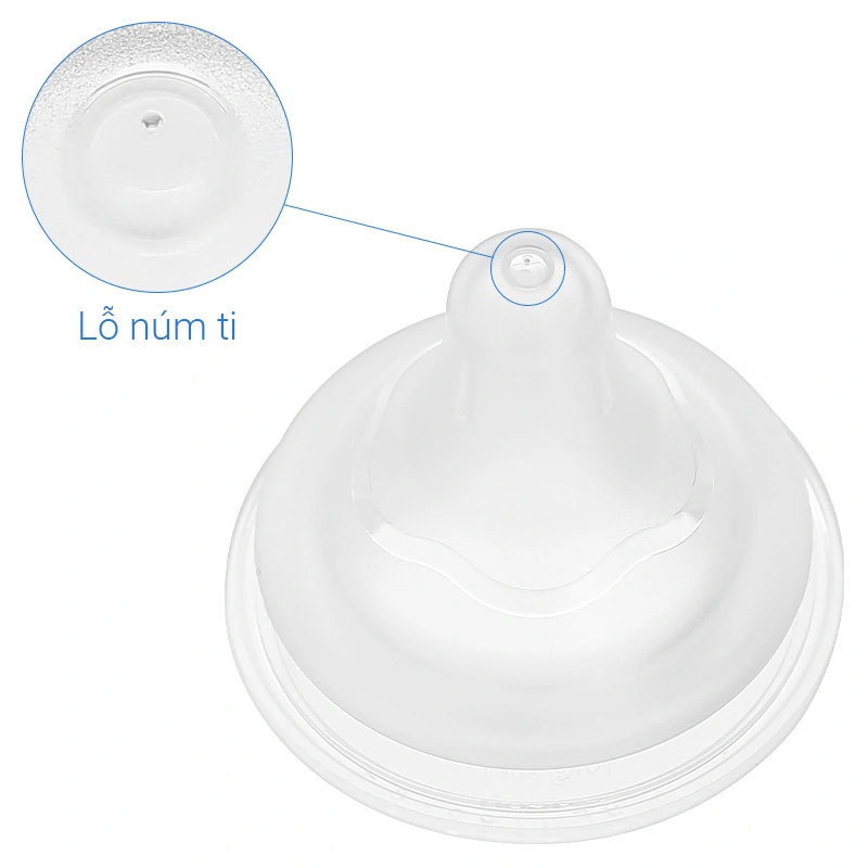 Bộ 2 núm ti Pigeon siêu mềm Plus WN3 cổ rộng size M (3 - 6 tháng) 15