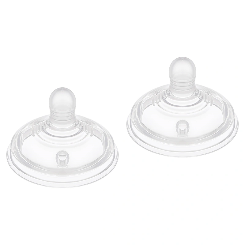 Bộ 2 núm ti Tommee Tippee Natural Start siêu mềm tự nhiên cổ rộng size + (từ 0 tháng) 20