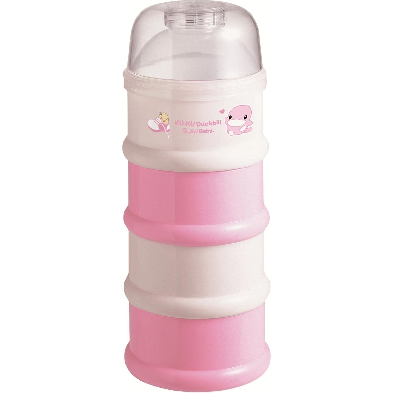 Hộp chia sữa 4 ngăn bằng nhựa PP KuKu KU5305 - Màu ngẫu nhiên 2