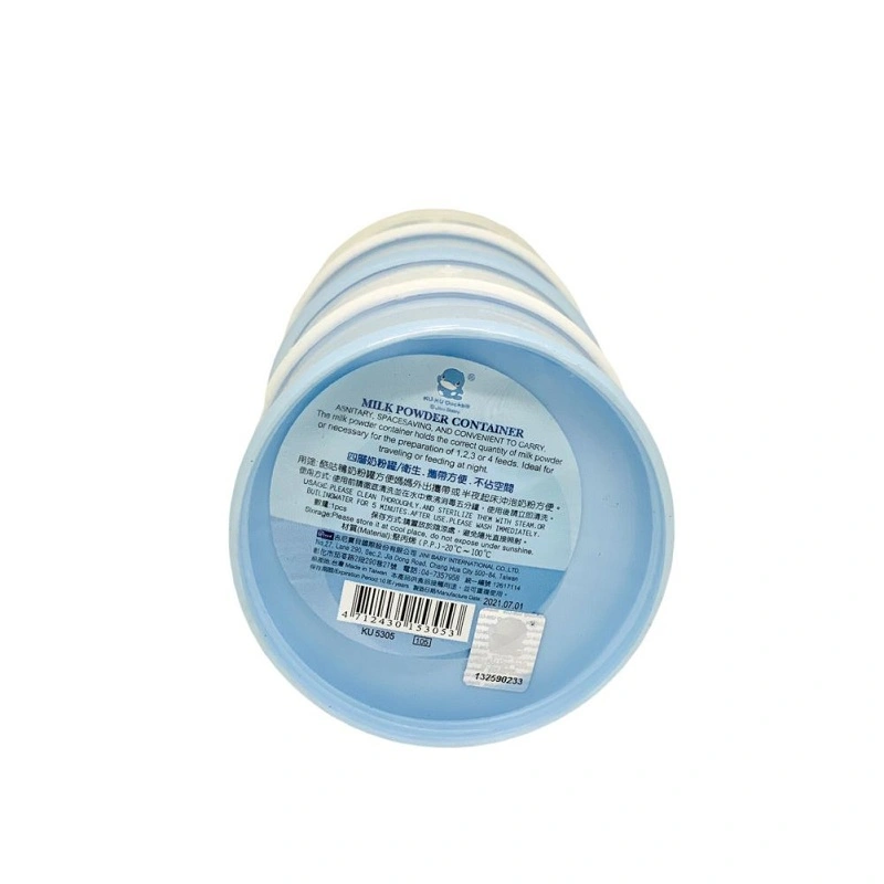 Hộp chia sữa 4 ngăn bằng nhựa PP KuKu KU5305 - Màu ngẫu nhiên 5