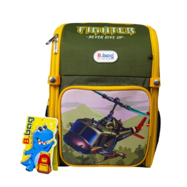 Balo chống gù B.Bag Adventure Box-Monster Truck B-12-112 xanh đậm 3